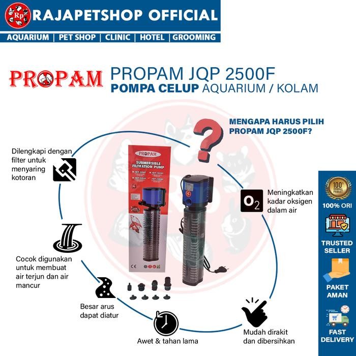 ( POMPA AIR ) PROPAM JQP 2500 F WATER PUMP KOLAM AQUARIUM
