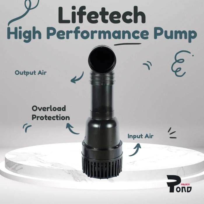 POND PUMP BOTTOM FILTRATION LIFETECH HP 25000 LPH POMPA AIR KOLAM IKAN