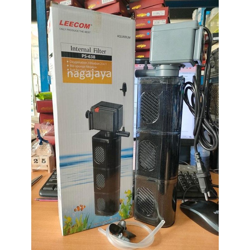 INTERNAL FILTER AQUARIUM PREMIUM LEECOM PS 638 ASLI
