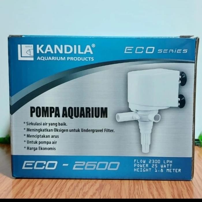 POMPA AIR CELUP AQUARIUM KANDILA ECO - 2600 POWER HEAD LOW WATT 25 W