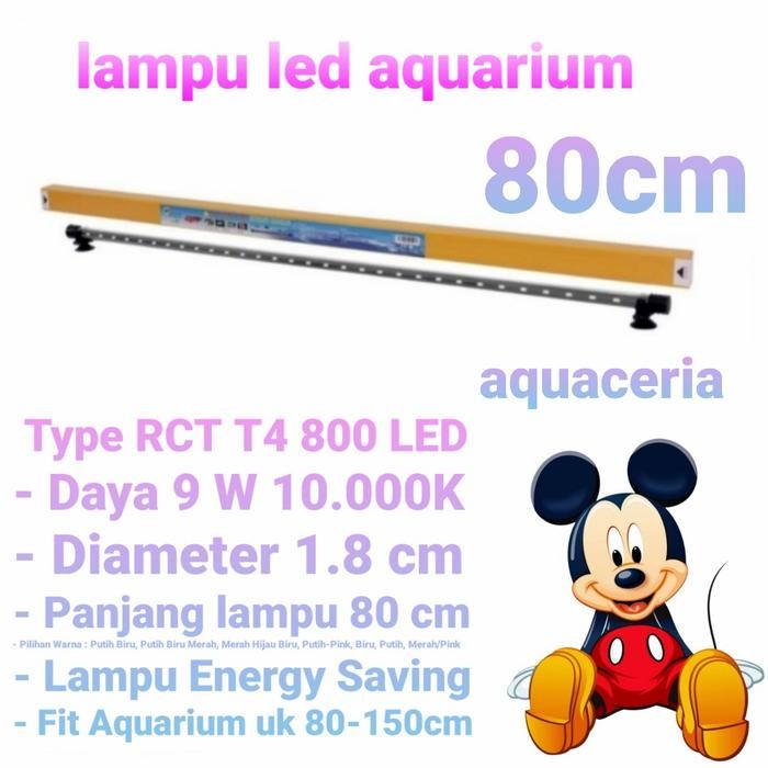 LAMPU LED AQUARIUM 80 CM SUPER TERANG WATT KECIL
