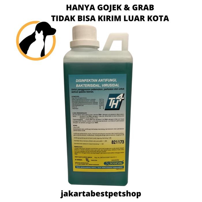 TH4 DESINFEKTAN 1000 ML - CAIRAN PEMBASMI VIRUS