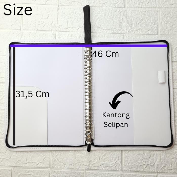 

binder b5 / binder kulit b5 / notebook kulit / buku binder b5 / 26 kode 1254