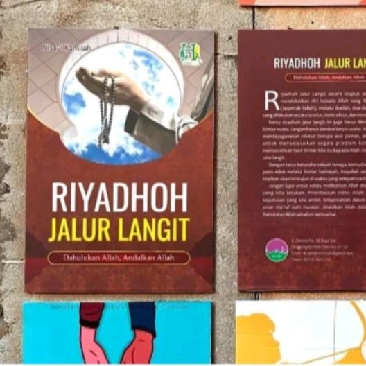 buku riyadhoh jalur langit by nisaul kamilah *