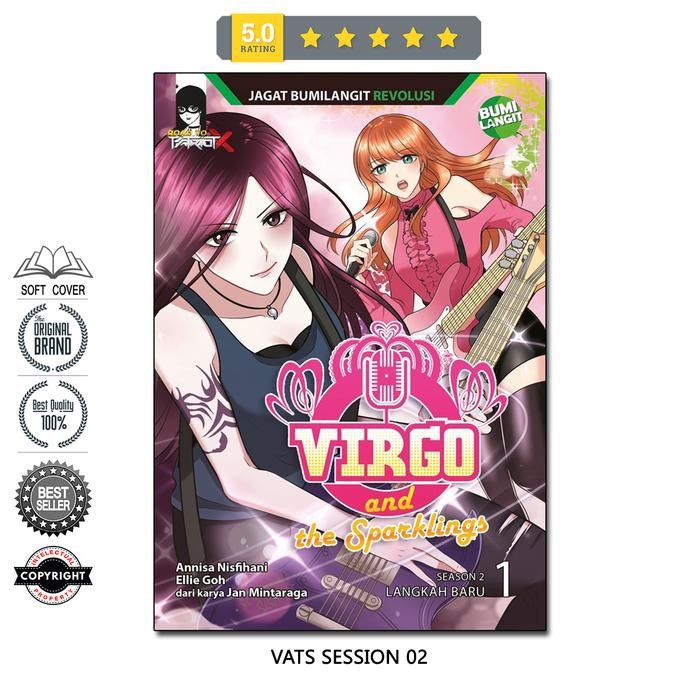 Komik VIRGO And The Sparklings S02: Vol 1 Langkah Baru *