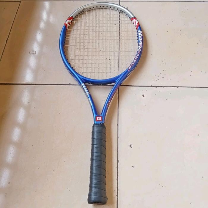 Original raket tenis Wilson hyper Hammer bekas mulus