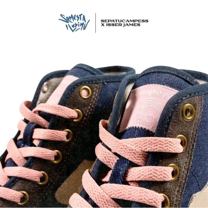 sepatu shoes CAMPESS X ISSER JAMES semesta ilusimu explicit content