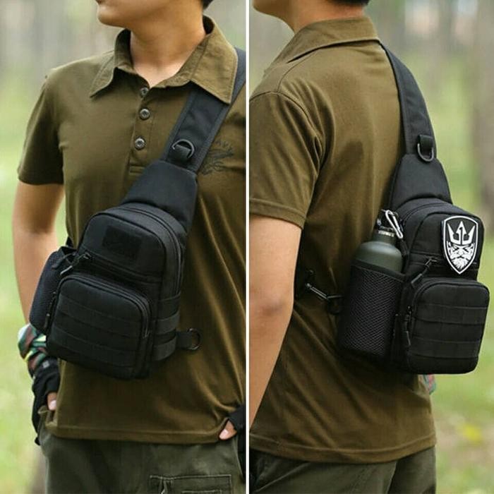 

CG773 Tas Pria Army Tactical Import Impor Slempang Selempang Sling Bag D5SM9 TERBARU