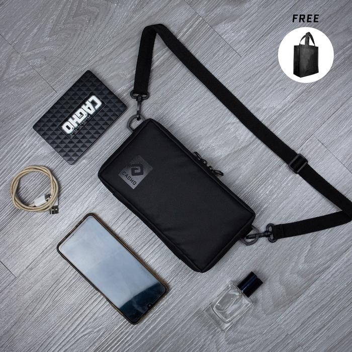 

LB814 CAGHO I SONIC Hanging Slingbag I Handbag Pria I Clucth Bag Pria Wanita I Slingbag Pria