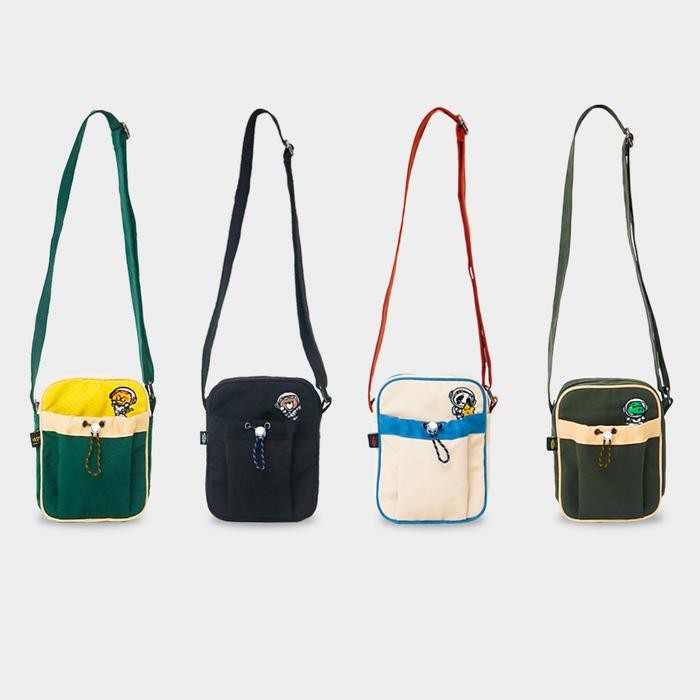 

HG112 CRSL Peeta Shoulder Bag Slingbag Mini Tas Selempang kecil Simpel Unisex Pria Wanita Canvas