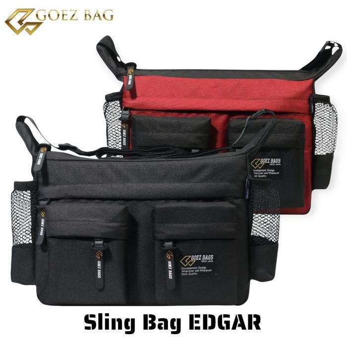 

PR114 Tas Murah Berkualitas GOEZ BAGS- Sling Bag EDGAR Tas Selempang & Bahu Waistbag Tas Multifungsi