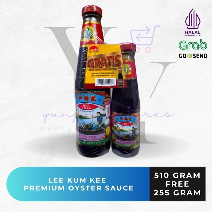 

[Banded] Lee Kum Kee Premium Oyster Sauce / Saus Tiram Premium 510 Gram Free 255 Gram