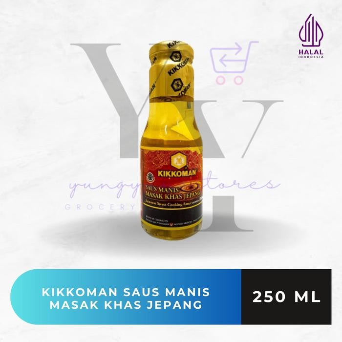 

Kikkoman Saus Manis Masak Khas Jepang / Japanese Sweet Cooking Sauce / Mirin 300 Gram