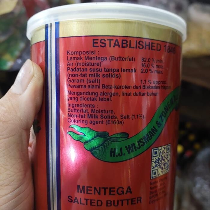 

Mentega Wijsman / Wysman / Wisman Salted Butter 1 Kg