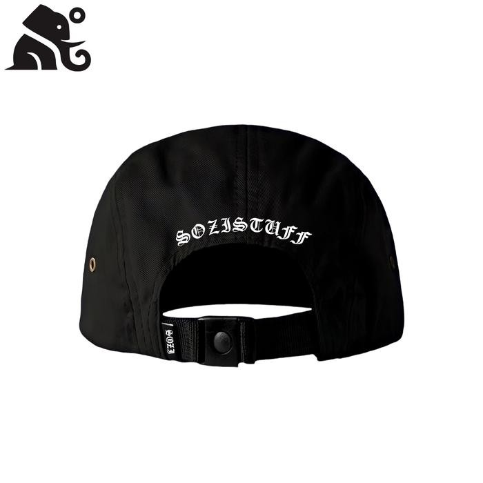 ID'' SOZISTUFF TOPI 5 PANEL SNAPBACK LOGO BAJAK LAUT MONKEY D.LUFFY ONE PIECE TOPI DISTRO UNISEKS