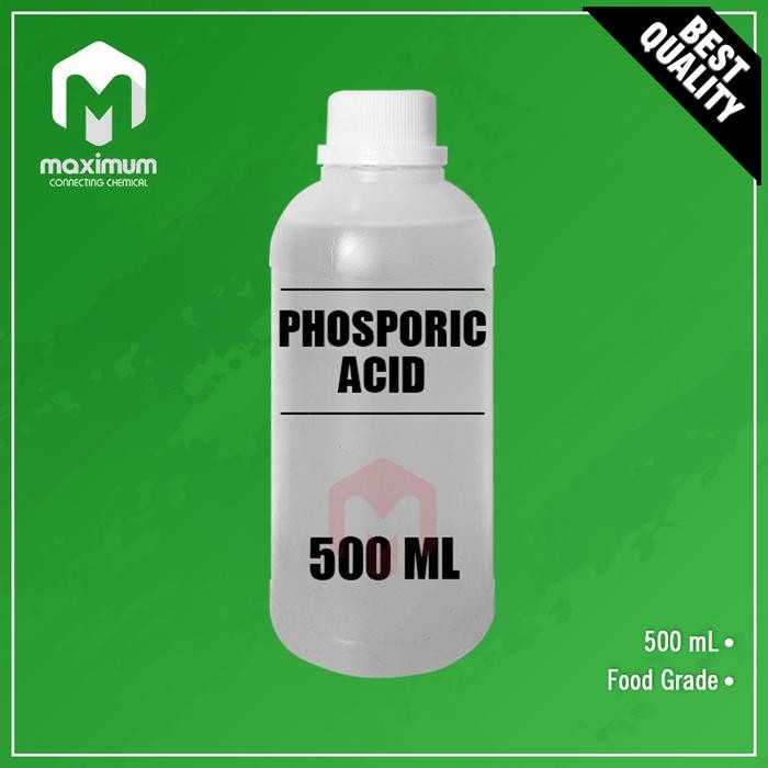 

Phosporic Acid Food Grade 85% 500gr / Asam Fostat 500gr