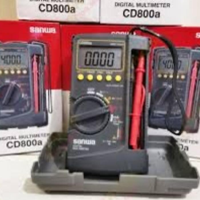 Multitester Multimeter Sanwa Cd800 Original Sertifikat Resmi Sanwa