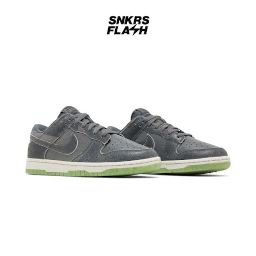 NIKE DUNK LOW RETRO PRM HALLOWEEN IRON GREY Sepatu Sneakers Unisex - DQ7681001 - Size 39