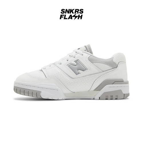 NEW BALANCE 550 WHITE RAINCLOUD Sepatu Sneakers Unisex - BBW550BB - Size 37