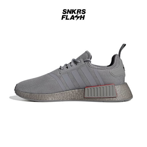 ADIDAS NMD_R1 GREY THREE BOOST Sepatu Sneakers Unisex - GX9524 - Size 37.3