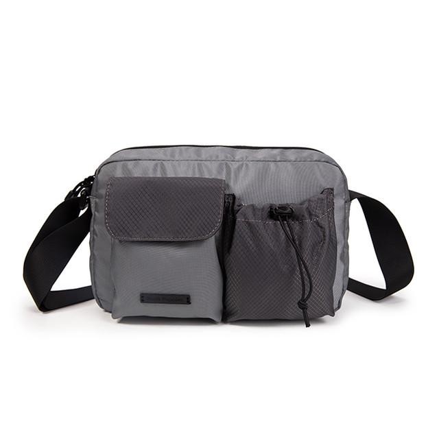 

IA372 Hush Puppies Tas Pria Steven Messenger Bag Grey PROMO