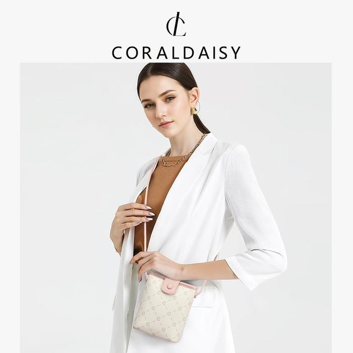 

KC951 CORALDAISY Tas Wanita 2025 Tas Selempang Fashion Tas Bahu Cantik Tas ponsel HEMAT