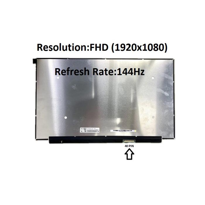 Led Lcd Dell 15 G5 Se 5505 P89F 15.6 Inch 40 Pin 144Hz Full Hd Ips