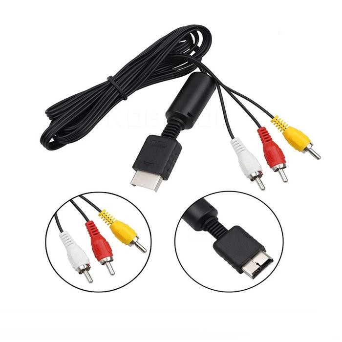 Kabel AV PS2 Kabel AV PS3 Kabel AV PS1 Kabel AV untuk Playstation 1 Playstation 2 Playstaton 3