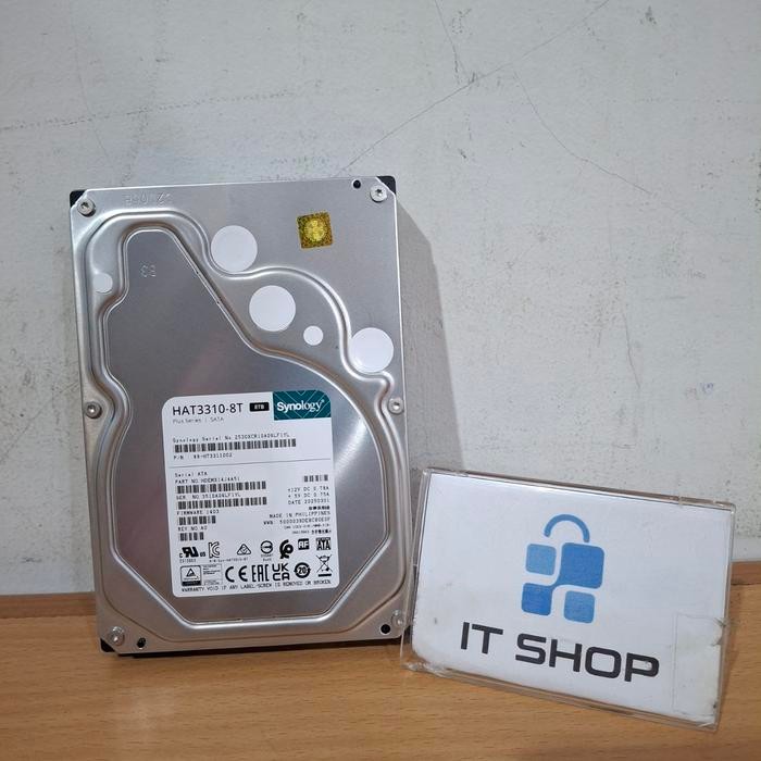 Synology Hard Disk HAT3310-8T - 8TB - Harddisk Server / NAS - 3.5 Inchi Surgabelanja