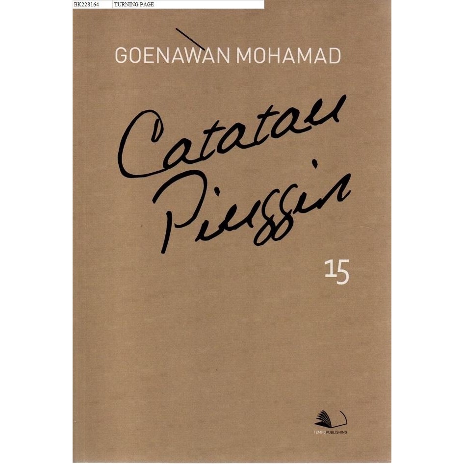 

SALE !!! BUKU CATATAN PINGGIR - GOENAWAN MOHAMAD TERLENGKAP (ORIGINAL) READYY