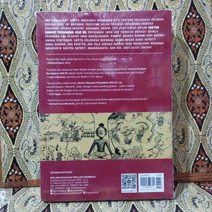 

SALE !!! BUKU KARTUN RIWAYAT PERADABAN DARI BERSEMINYA TIONGKOK HINGGA RUNTUHNY READYY
