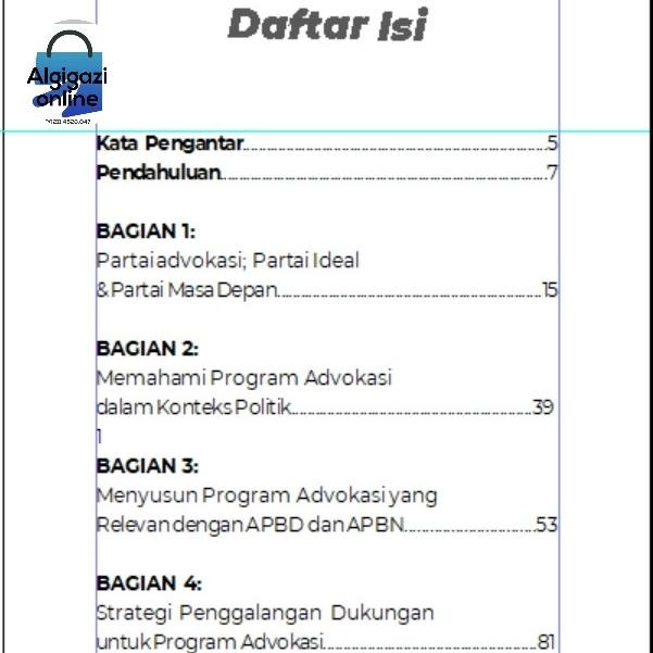 

SALE !!! MENANG PEMILU DENGAN AKSI KAMPANYE ADVOKASI BERBASIS APBD & APBN READYY