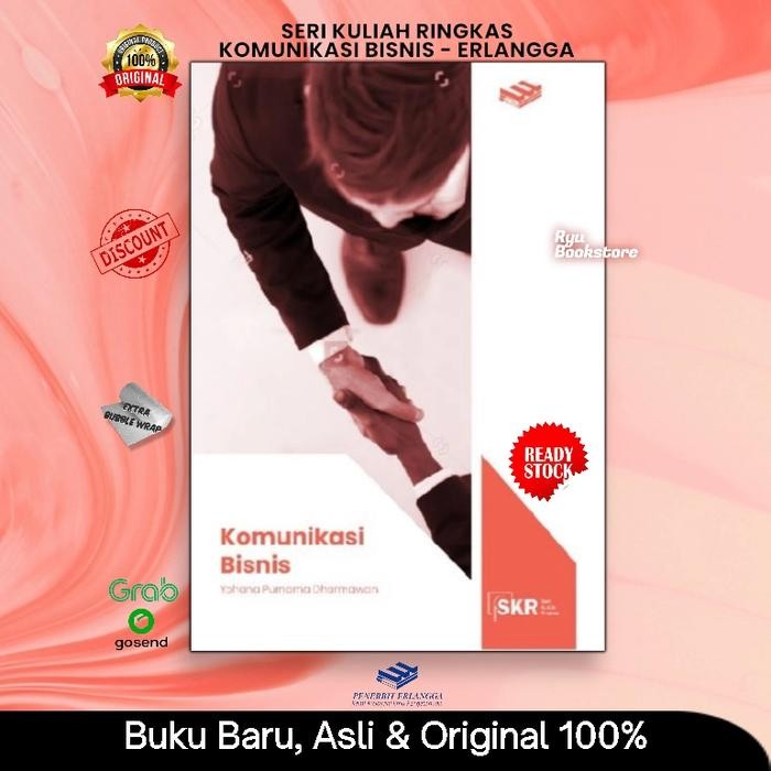 

SALE !!! ORIGINAL SKR : KOMUNIKASI BISNIS PENERBIT ERLANGGA READYY