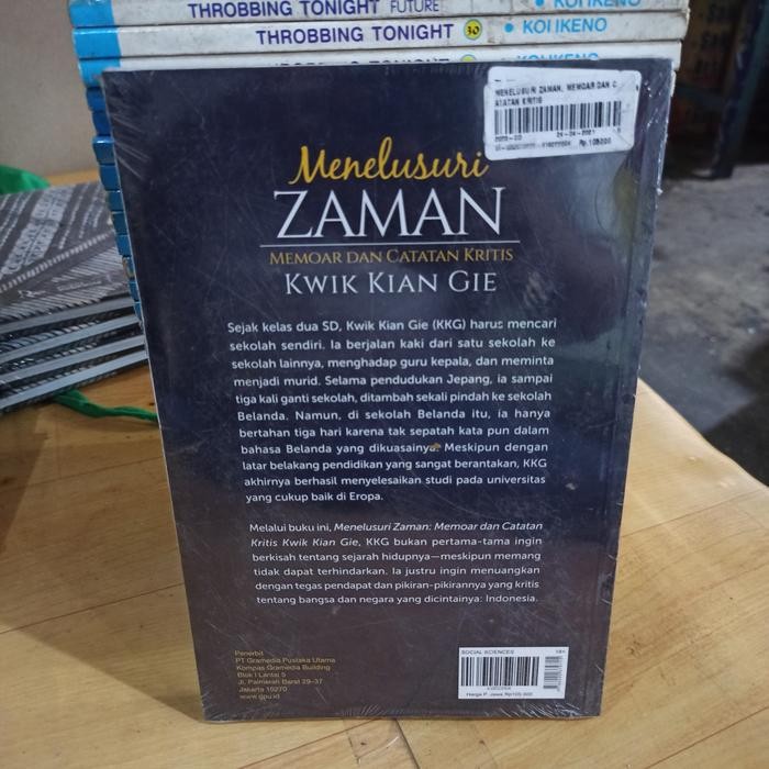 

SALE !!! MENELUSURI ZAMAN KWIK KIAN GIE. (SEGEL) / ORIGINAL. READYY