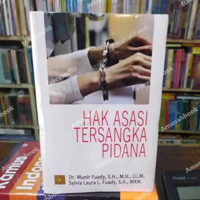 

SALE !!! BUKU HAK ASASI TERSANGKA PIDANA ORI - MUNIR FUADY READYY