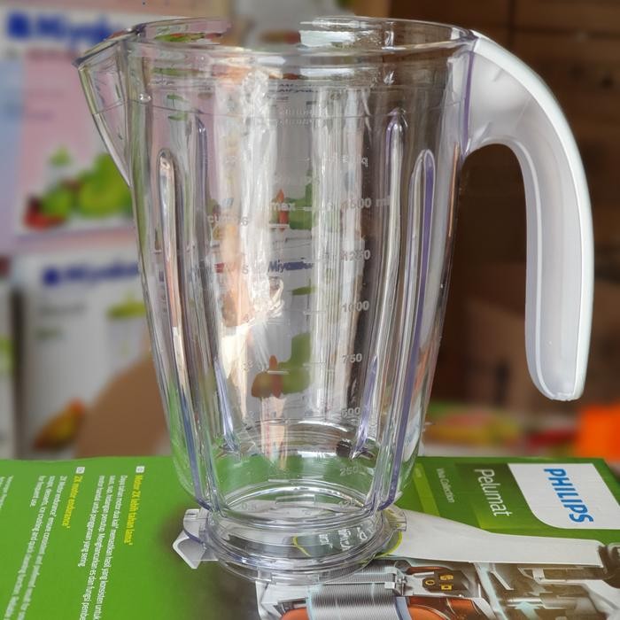 Gelas Blender Philips Plastik Original Hr 2115