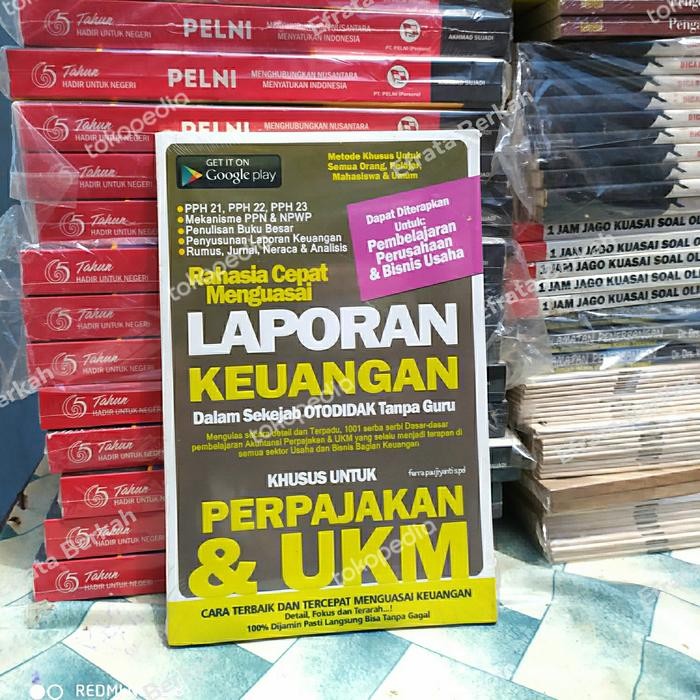 

SALE !!! LAPORAN KEUANGAN PENPAJAKAN DAN UKM ORIGINAL READYY