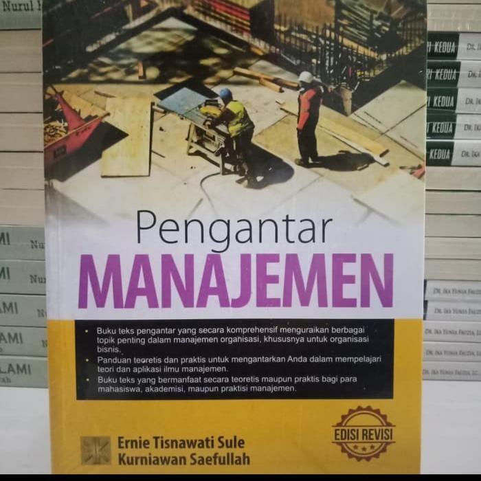 

SALE !!! BUKU PENGANTAR MANAJEMEN EDISI REVISI. BY ERNIE TRISNAWATI SULE READYY