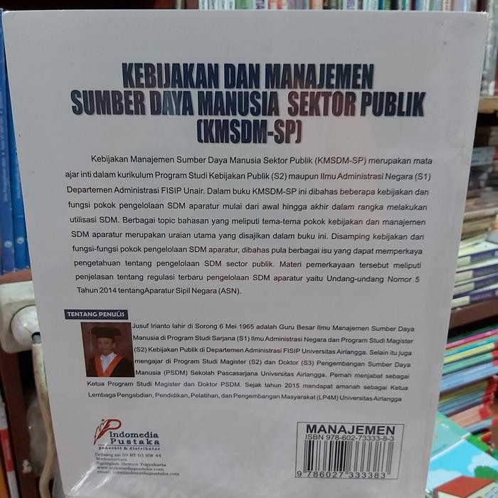 

SALE !!! KEBIJAKAN DAN MANAJEMEN SDM SEKTOR PUBLIK READYY