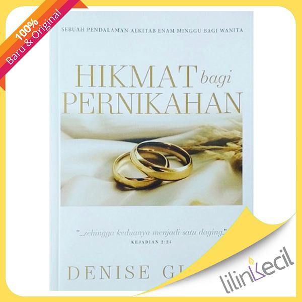 

SALE !!! BUKU HIKMAT BAGI PERNIKAHAN WANITA ''SEBUAH PENDALAMAN ALKITAB ENAM MINGGU BAGI WANITA" -