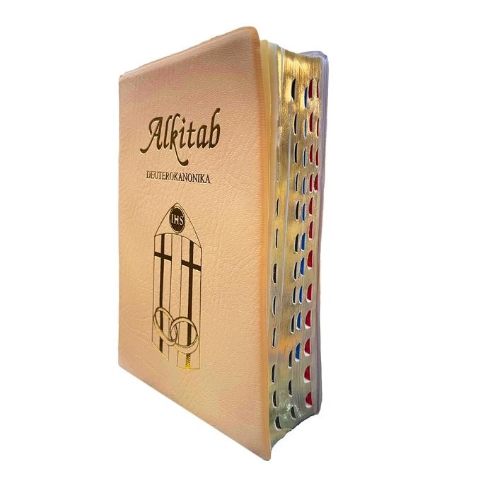 

SALE !!! ALKITAB WEDDING UK. SEDANG KATOLIK GOLD (TB2 052 TI WEDDING GOLD) READYY