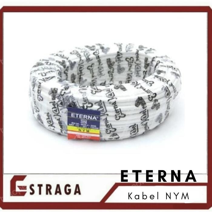 Kabel Eterna Nym (1 Roll) 50Mtr 2X1,5 / 2X2,5 - 3X1,5 / 3X2,5