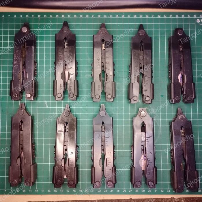 GERBER MP600 MULTI TOOLS Made in USA Tang Pisau Obeng Kikir Saw lipat *