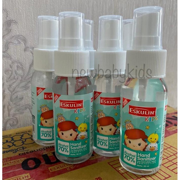 (Allthebest) Eskulin Kids Tsum Tsum Hand Sanitizer Spray 50ml