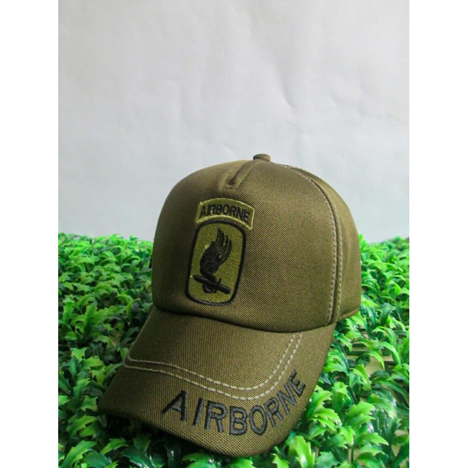 New // Topi Bordir Tactical Army // 100% Original