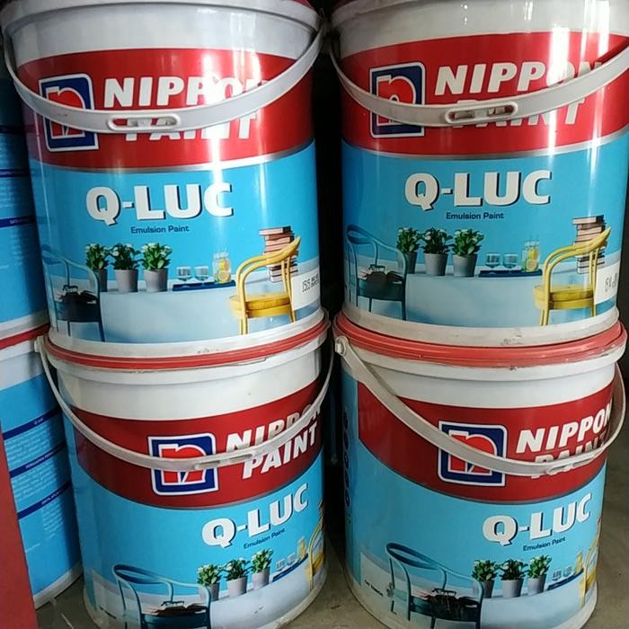 Cat Tembok Qluc 5kg Galon / Cat Nippon Paint QLuc Murah