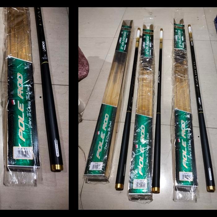 joran pancing tegeg daido evander brutal carbon kaku super hard