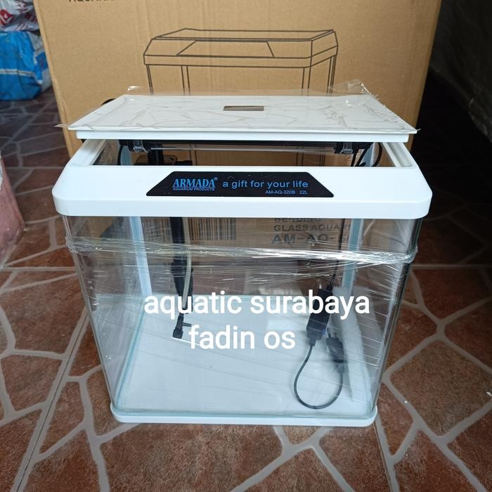 Aquarium Kaca Bending Full Set Lengkap Siap Pakai Armada Khusus Instan Pasti Diskon