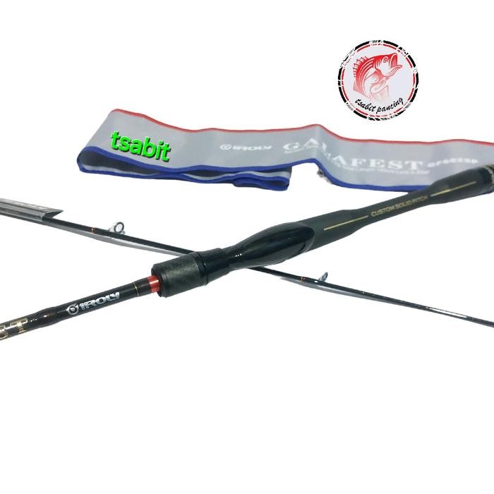 Joran iroly galafest carbon solid 150cm 165cm 180cm ring fuji