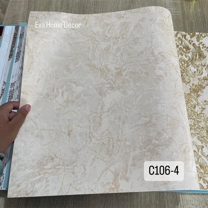 Wallpaper Premium Vinyl Dinding Motif Abstrak Ruang Tamu Kamar